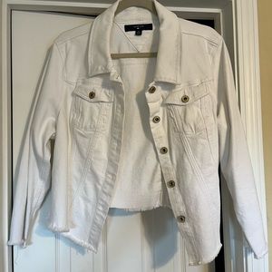 Tommy Hilfiger white jean jacket